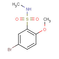 871269-17-9 5-BROMO-2-METHOXY-N-METHYLBENZENESULFONAMIDE chemical structure