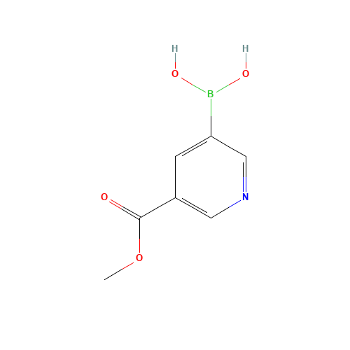 871329-53-2 [5-(METHOXYCARBONYL)PYRIDIN-3-YL]BORONIC ACID chemical structure