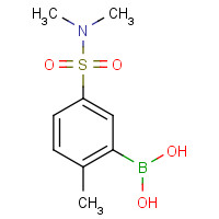 871332-99-9 5-(N,N-DIMETHYLSULFAMOYL)-2-METHYLPHENYLBORONIC ACID chemical structure