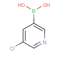 872041-85-5 5-CHLORO-3-PYRIDINEBORONIC ACID chemical structure