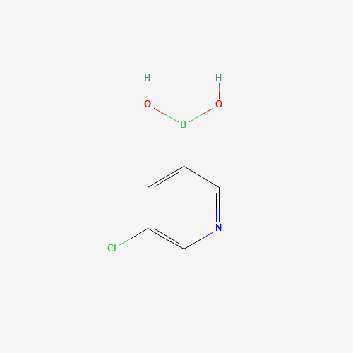 872041-85-5 5-CHLORO-3-PYRIDINEBORONIC ACID chemical structure