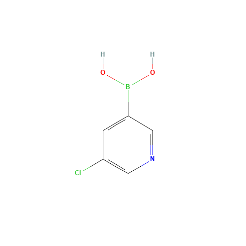 872041-85-5 5-CHLORO-3-PYRIDINEBORONIC ACID chemical structure