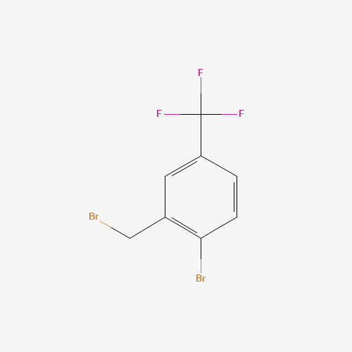 875664-32-7 2-BROMO-5-(TRIFLUOROMETHYL)BENZYL BROMIDE chemical structure