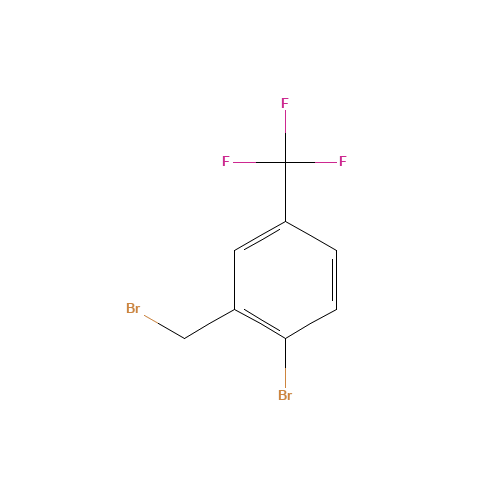 875664-32-7 2-BROMO-5-(TRIFLUOROMETHYL)BENZYL BROMIDE chemical structure