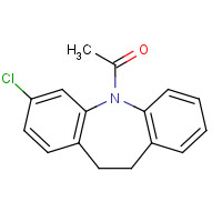 25961-11-9 5-Acetyl-3-chloro-10,11-dihydro-5H-dibenz[b,f]azepine chemical structure