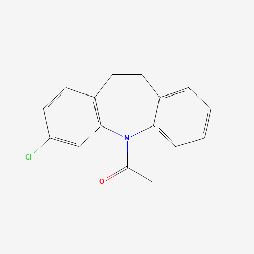 25961-11-9 5-Acetyl-3-chloro-10,11-dihydro-5H-dibenz[b,f]azepine chemical structure