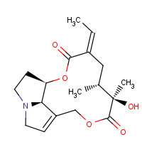 130-01-8 SENECIONINE chemical structure