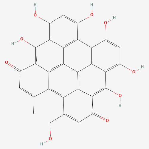 55954-61-5 Pseudohypericin chemical structure