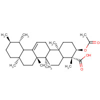 5968-70-7 3-ACETYL-BETA-BOSWELLIC ACID chemical structure