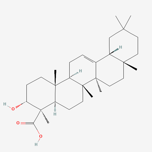 471-66-9 ALPHA-BOSWELLIC ACID chemical structure