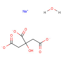 6132-04-3 Trisodium citrate dihydrate chemical structure