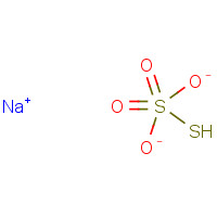 497-19-8 SODIUM THIOSULFATE chemical structure