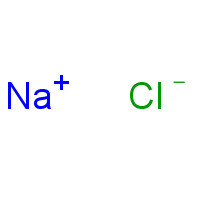 7647-14-5 Sodium chloride chemical structure