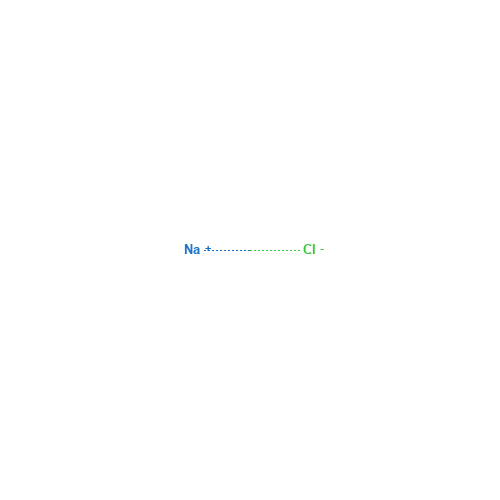 7647-14-5 Sodium chloride chemical structure