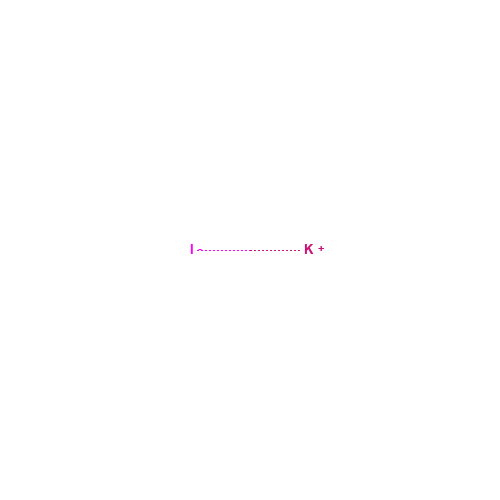 7681-11-0 Potassium iodide chemical structure