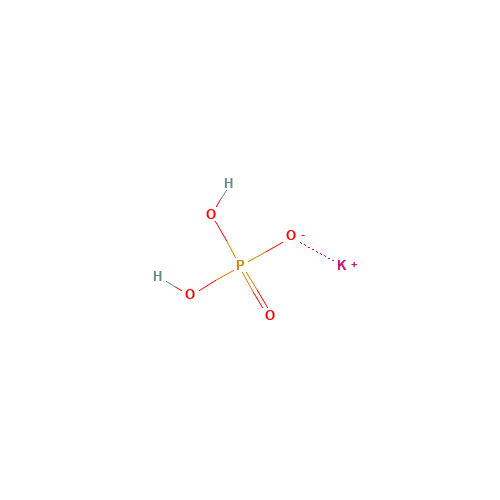 7778-77-0 Potassium dihydrogen phosphate chemical structure