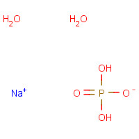 13472-35-0 Sodium dihydrogen phosphate dihydrate chemical structure