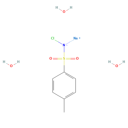 7080-50-4 Chloramine-T trihydrate chemical structure