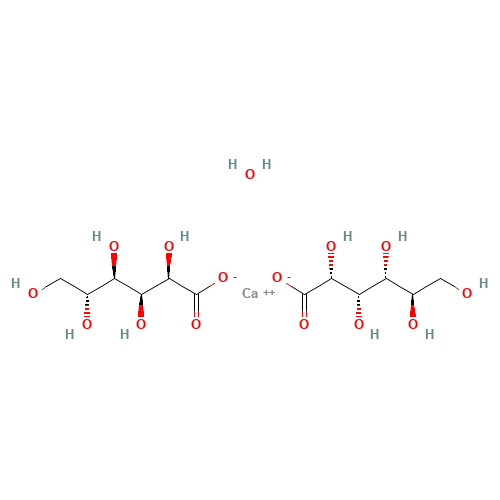 66905-23-5 CALCIUM GLUCONATE MONOHYDRATE chemical structure