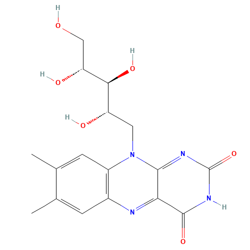 83-88-5 Riboflavin chemical structure