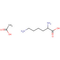 57282-49-2 L-Lysine monoacetate chemical structure