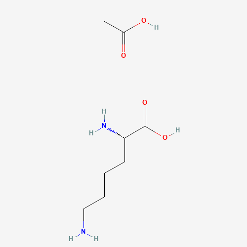 57282-49-2 L-Lysine monoacetate chemical structure