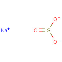 7757-83-7 Sodium sulfite chemical structure