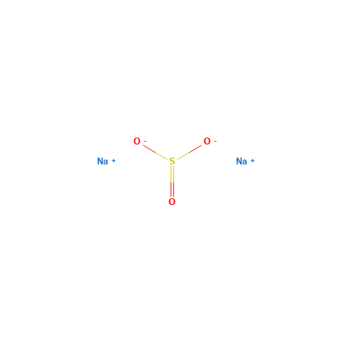 7757-83-7 Sodium sulfite chemical structure