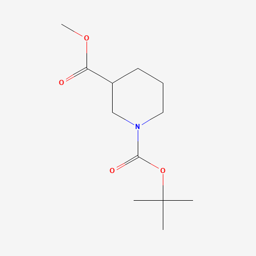 148763-41-1 Methyl N-Boc-piperidine-3-carboxylate chemical structure