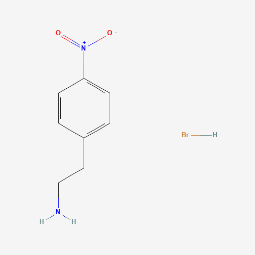 69447-84-3 4-Nitrophenylethylamine hydrobromide chemical structure