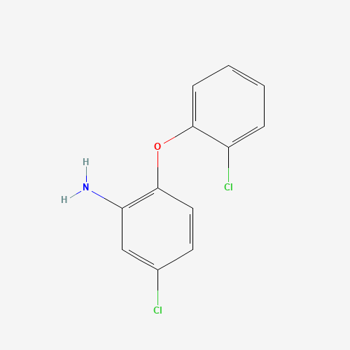 56966-48-4 5-Chloro-2-(2-chlorophenoxy)aniline chemical structure