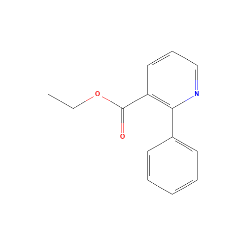 144501-28-0 2-Phenyl-nicotinic acid ethyl ester chemical structure