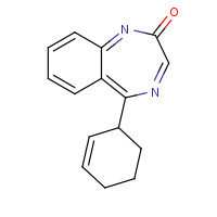 2898-08-0 1,3-Dihydro-5-phenyl-1,4-benzodiazepin-2-one chemical structure