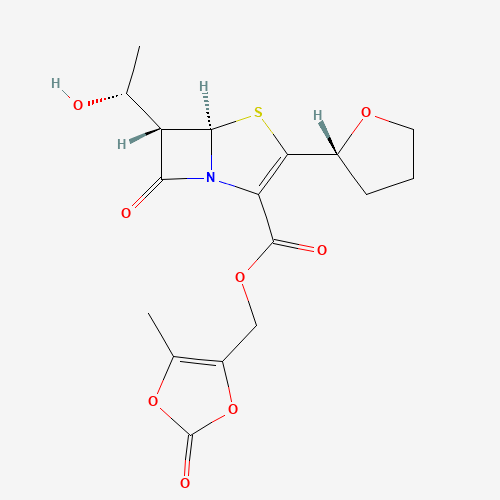 141702-36-5 Faropenem daloxate chemical structure