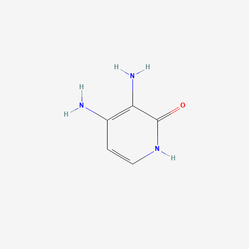 33631-02-6 3,4-Diamino-2-hydroxypyridine chemical structure