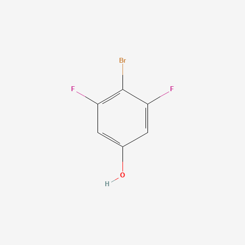 130191-91-2 4-BROMO-3,5-DIFLUOROPHENOL chemical structure