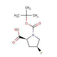 203866-13-1 N-BOC-cis-4-fluoro-L-proline chemical structure
