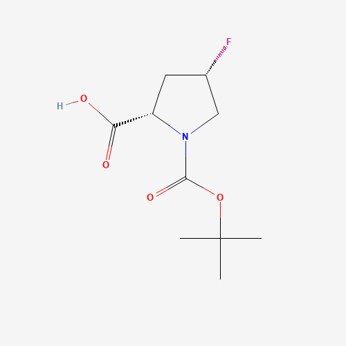 203866-13-1 N-BOC-cis-4-fluoro-L-proline chemical structure