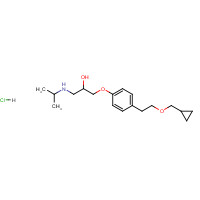 63659-19-8 Betaxolol hydrochloride chemical structure