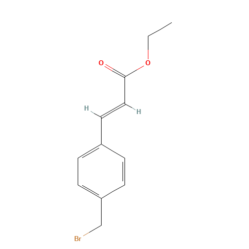 60682-98-6 Ethyl 4-bromomethylcinnamate chemical structure