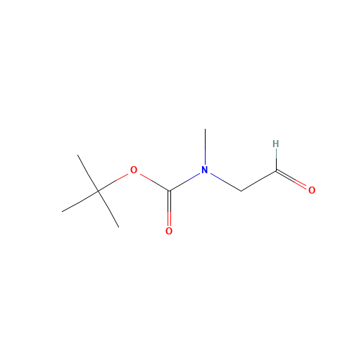 123387-72-4 N-BOC-(METHYLAMINO)ACETALDEHYDE chemical structure