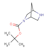 198989-07-0 2,5-DIAZA-BICYCLO[2.2.1]HEPTANE-2-CARBOXYLIC ACID TERT-BUTYL ESTER chemical structure