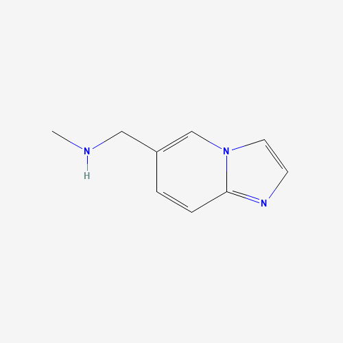 864068-82-6 N-(IMIDAZO[1,2-A]PYRIDIN-6-YLMETHYL)-N-METHYLAMINE chemical structure