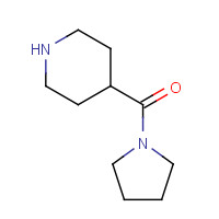 35090-95-0 PIPERIDIN-4-YL-PYRROLIDIN-1-YL-METHANONE chemical structure