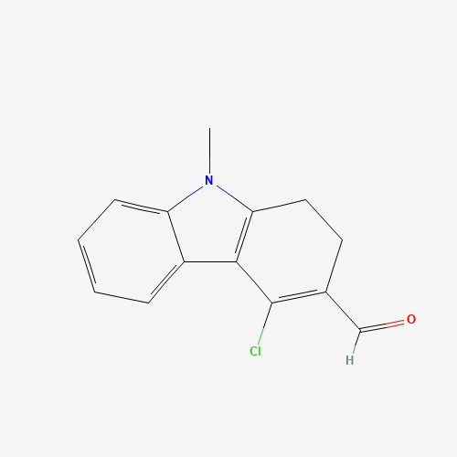 173594-86-0 4-CHLORO-9-METHYL-2,9-DIHYDRO-1H-CARBAZOLE-3-CARBALDEHYDE chemical structure