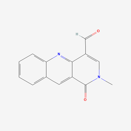 88752-82-3 2-METHYL-1-OXO-1,2-DIHYDROBENZO[B]-1,6-NAPHTHYRIDINE-4-CARBALDEHYDE chemical structure