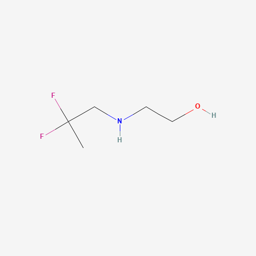 406-99-5 2-(2,2-DIFLUORO-PROPYLAMINO)-ETHANOL chemical structure