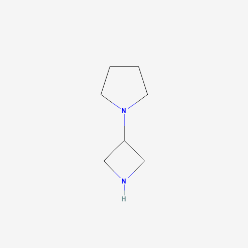 149105-96-4 Pyrrolidine,1-(3-azetidinyl)-(9CI) chemical structure