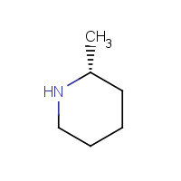 1722-95-8 (R)-(-)-2-METHYLPIPERIDINE chemical structure