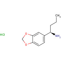 197508-49-9 (R)-[3',4'-(METHYLENEDIOXY)PHENYL]-1-BUTYLAMINE HYDROCHLORIDE chemical structure